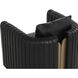 Alix Cantina Black Lounge Chair